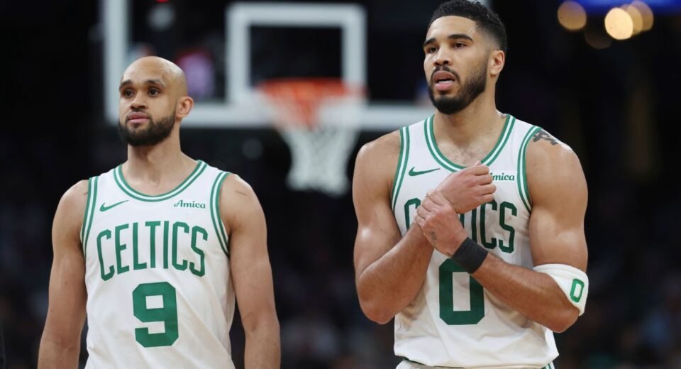 Celtics' Tatum misses first playoff game of career