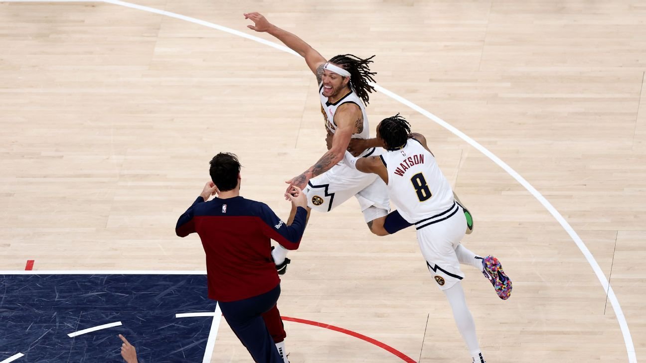 Gordon saves Nuggets on buzzer-beating dunk