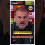 “Winning Isn’t New to Me” — Postecoglou’s Bold Speech After Europa League Triumph 🔥
