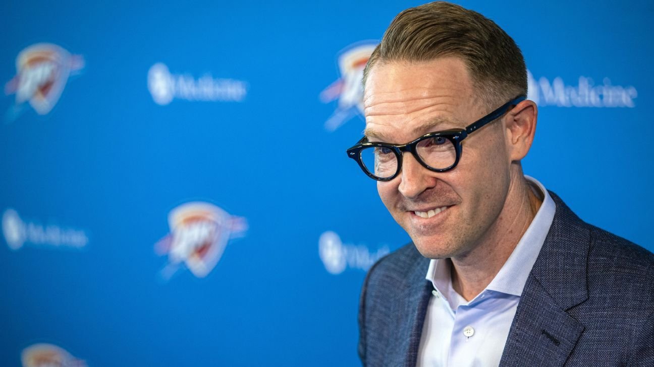 OKC's Presti named NBA's executive of the year