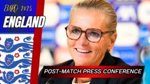 Chloe Kelly LOVES the Big Moments | Sarina Wiegman Reaction | England Euro 2025 Semi-final 🏴🔥