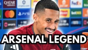 Saliba : I Want to Become an Arsenal Legend and Win Trophies 🏆