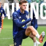 Watch Pedri And Marc Cucurella in Intense Spain Training 🔥