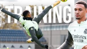 Watch Kylian Mbappe and Trent Shine In Real Madrid Training Session 🔥