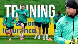 Watch Troy Parrott & Kelleher In Intense Ireland Training Session ๐ฅ