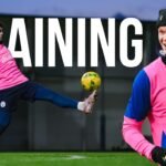 Watch Bukayo Saka and Declan Rice In Intense Arsenal Training 🔥