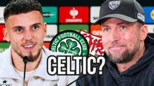 Stuttgart VfB Coach on Celtic FC Players and Scottish Football | Europa League