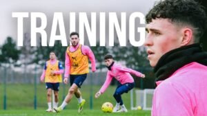 Watch Phil Foden and Haaland In Intense Manchester City Training 🔥