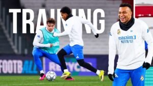 Watch Jude Bellingham and Mbappé Shine in Real Madrid Training 🔥