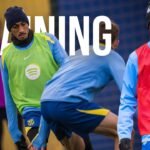 Watch Dominik Szoboszlai and Mo Salah In Liverpool Training 🔥