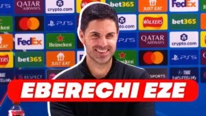 Mikel Arteta on Eberechi Eze’s Wonder Goal against Bayer Leverkusen 🔥