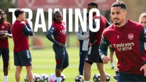 Watch Eberechi Eze and Kai Havertz In SUPER Intense Arsenal Training 🔥