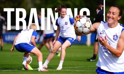 Watch Chelsea Women Training Session ahead of Austria Wien | UWCL