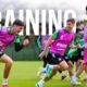 Watch Celtic FC training session ahead of Rangers clash