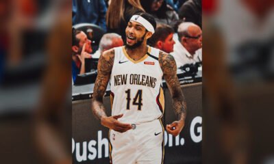 NBA forward Brandon Ingram during a game