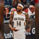 NBA forward Brandon Ingram during a game
