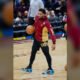 Donovan Mitchell warming up before an NBA game