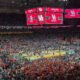 The Alamodome after Houston reached the 2025 NCAA championship game