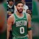 Jayson Tatum playing for the Boston Celtics