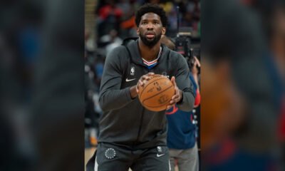 Philadelphia 76ers center Joel Embiid during an NBA game