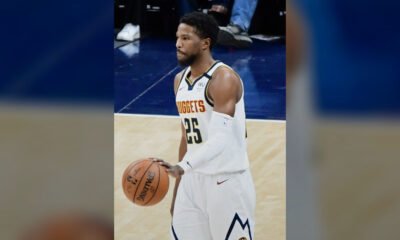 Malik Beasley during an NBA game