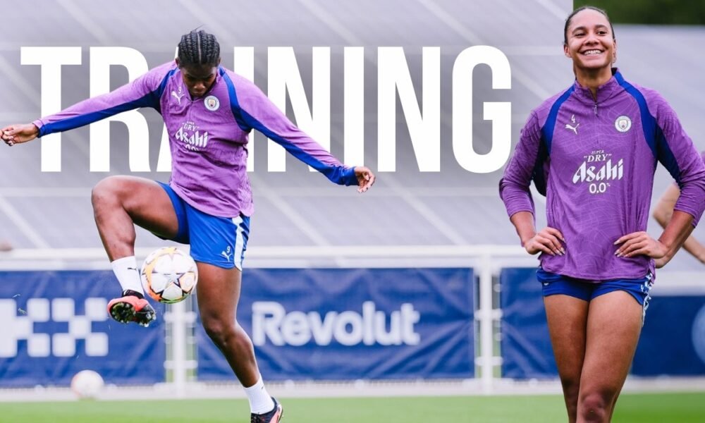 Watch Beth Mead and Alex Greenwood SHINE in Manchester City women training 🔥