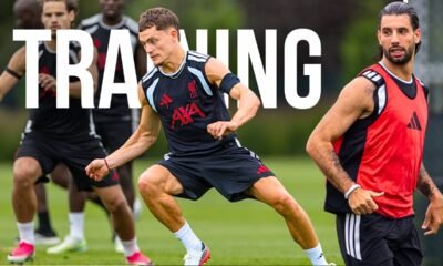 Watch Szoboszlai and Florian Wirtz in Intense Liverpool Training