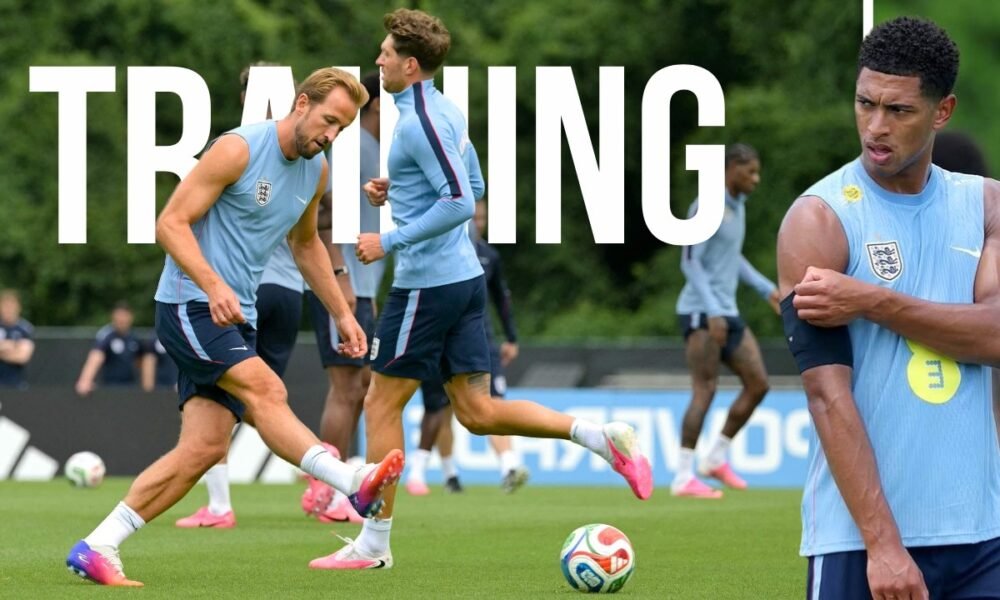 Watch Harry Kane and Jude Bellingham SHINE in England Training 🔥