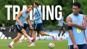 Watch Harry Kane and Jude Bellingham SHINE in England Training 🔥